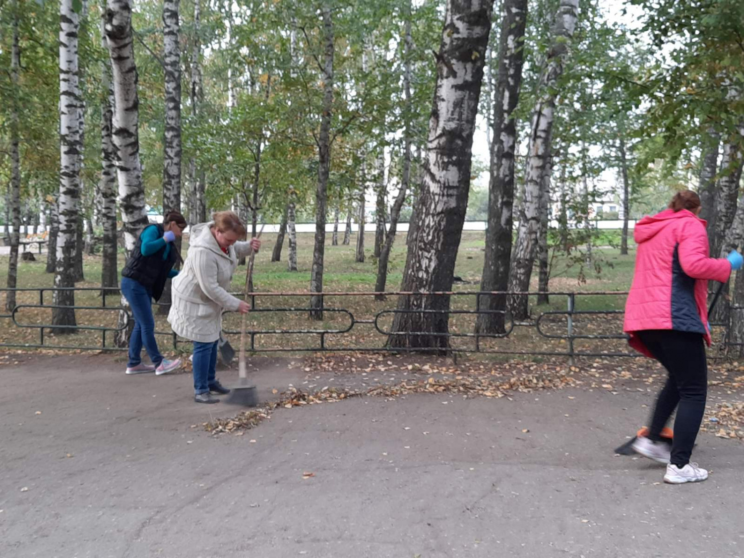 В Иссинском районе прошло благоустройство территорий