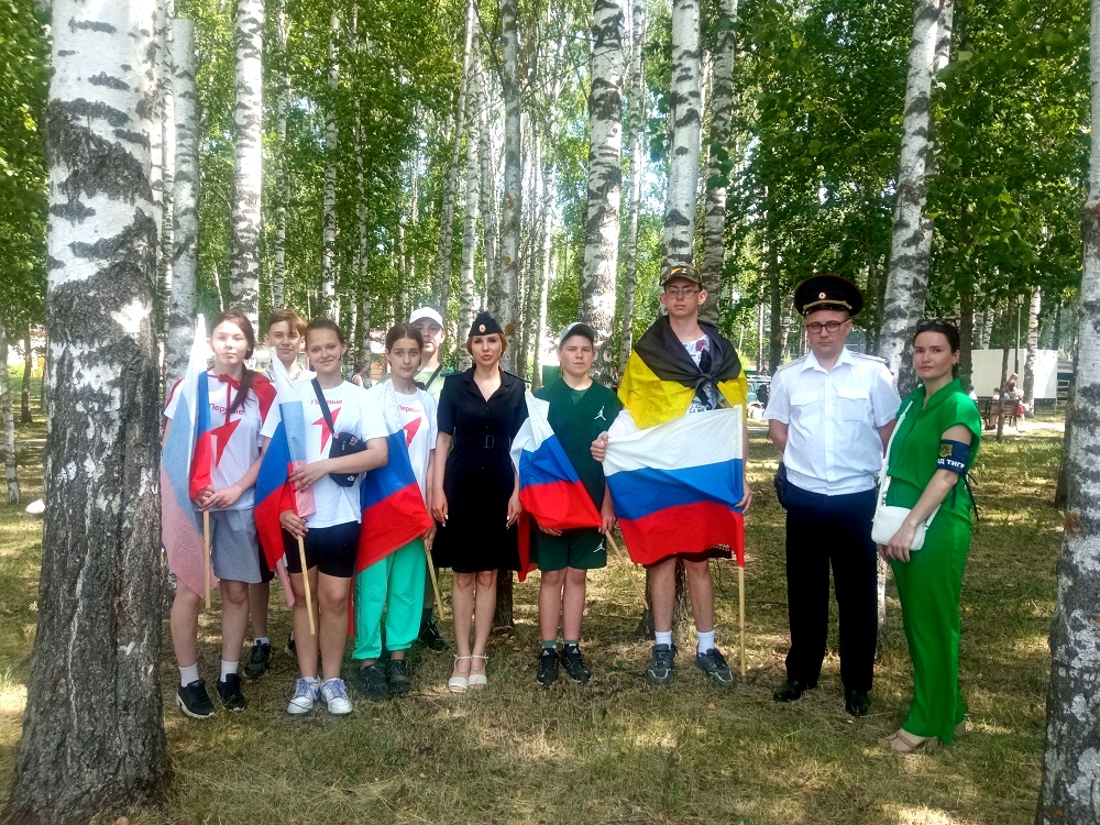Народные дружинники осуществляли охрану общественного порядка при проведении праздничных мероприятий, посвященных Дню России