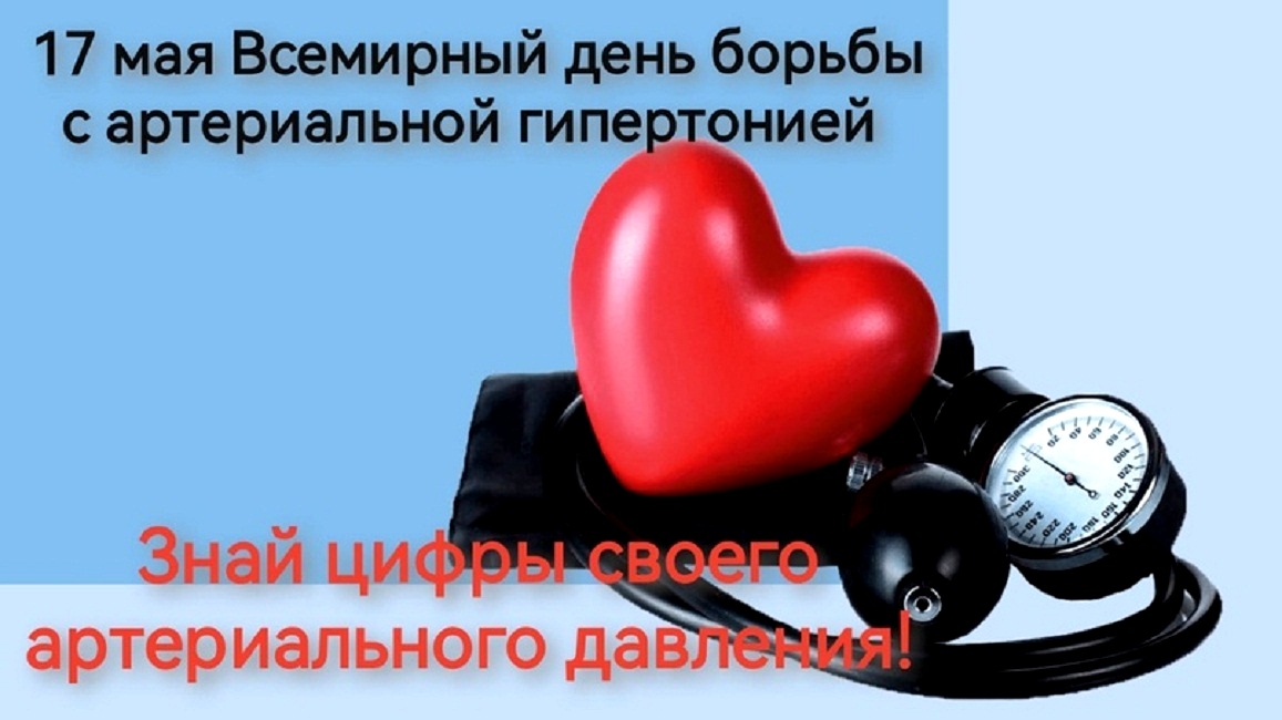 С 2005 года 17 мая ежегодно отмечается Всемирный день борьбы с артериальной гипертонией С 2005 года 17 мая ежегодно отмечается Всемирный день борьбы с артериальной гипертонией