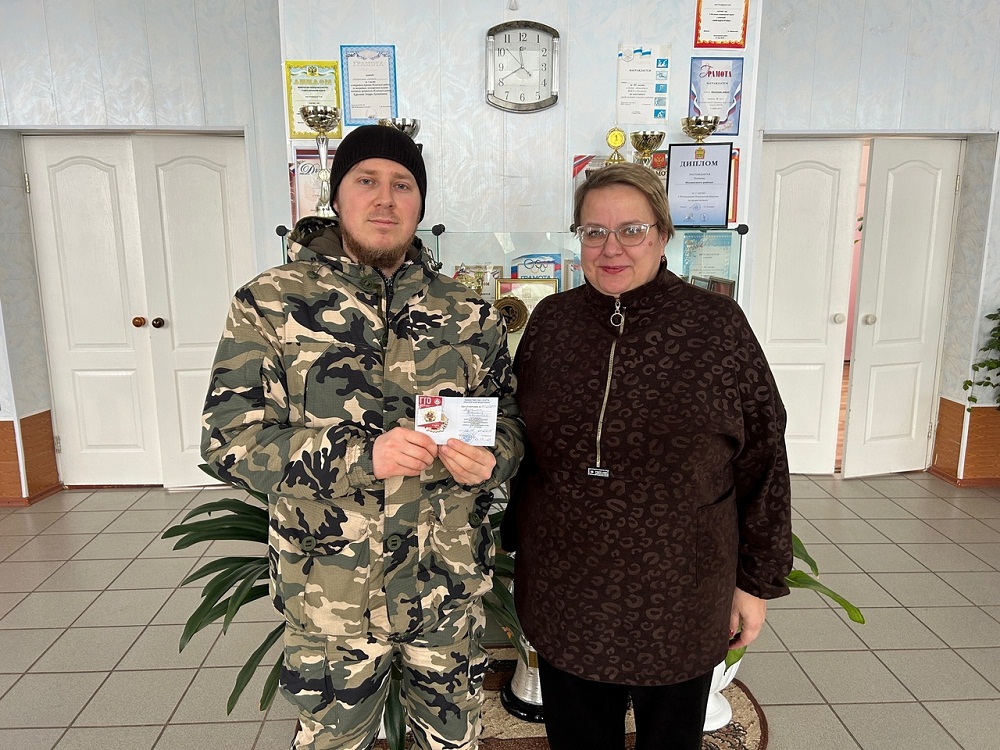 Поздравляем Шамиля Вяльшина с вручением золотого знака ГТО!