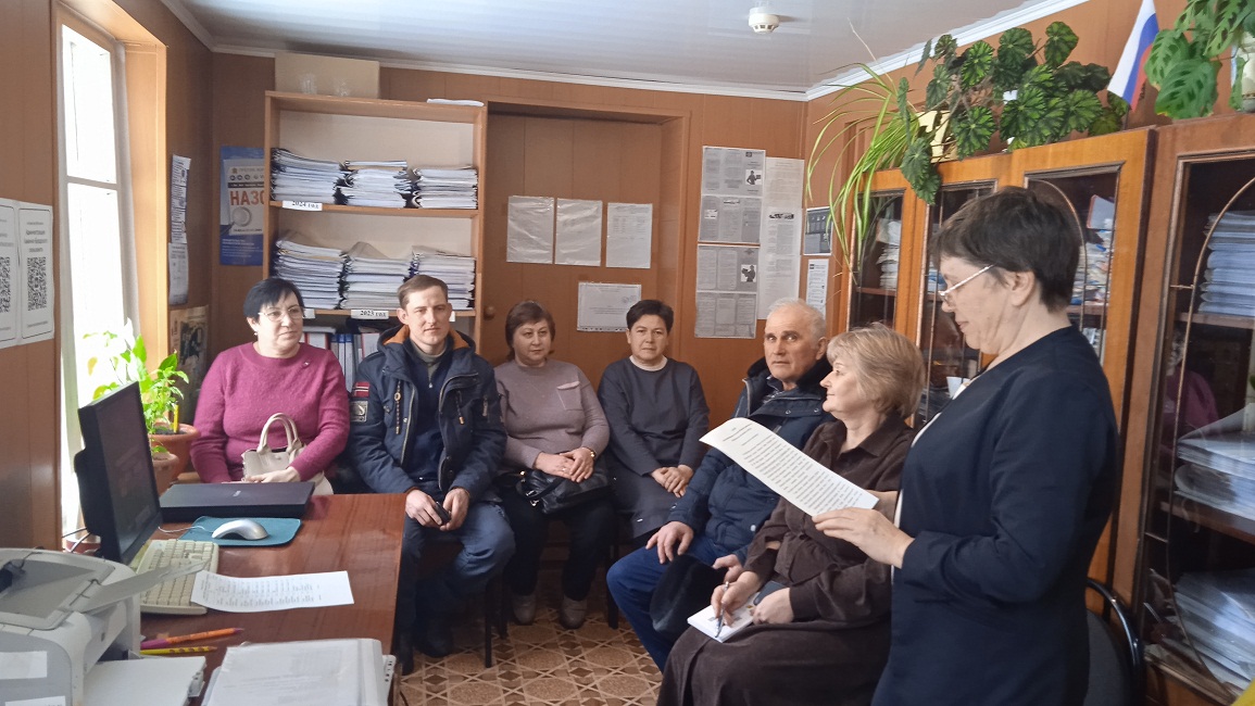 Состоялась 8 сессия Комитета местного самоуправления Каменно-Бродского сельсовета Иссинского района Пензенской области восьмого созыва Состоялась 8 сессия Комитета местного самоуправления Каменно-Бродского сельсовета Иссинского района Пензенской области восьмого созыва