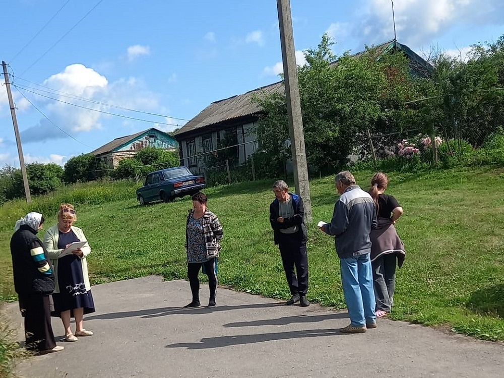 И.о. главы администрации Знаменско-Пестровского сельсовета Нина Костригина провела встречи с жителями И.о. главы администрации Знаменско-Пестровского сельсовета Нина Костригина провела встречи с жителями