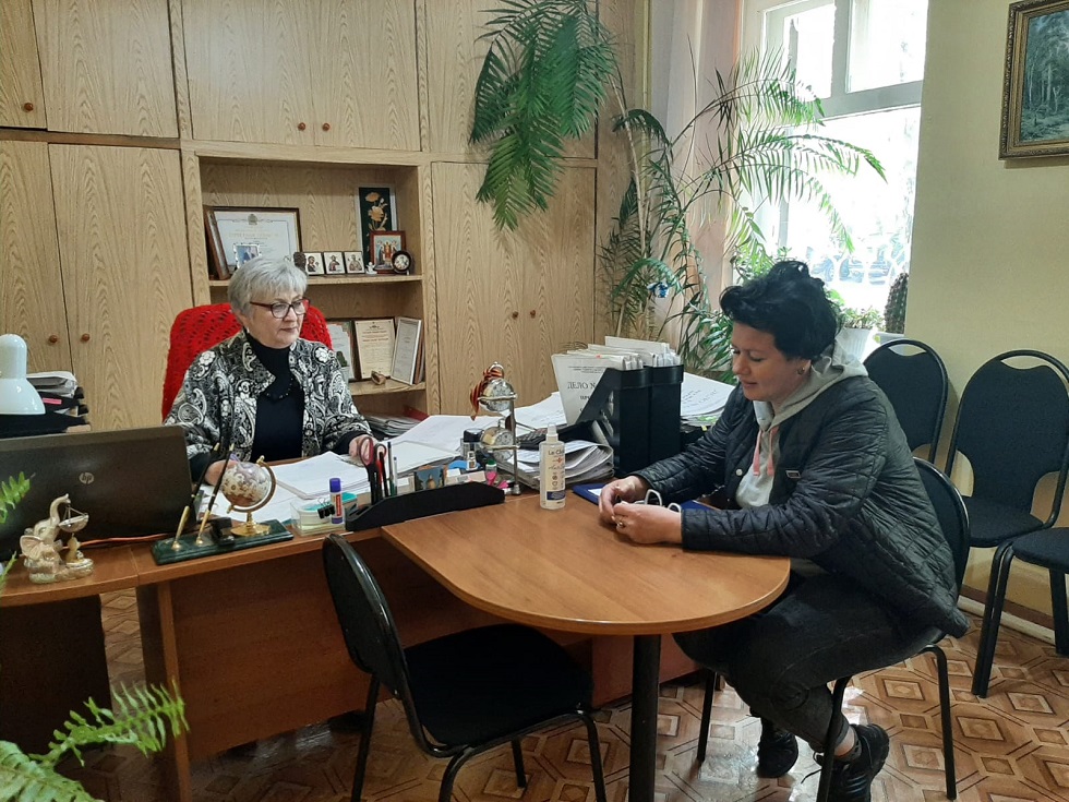 В управлении социальной защиты населения прошел прием граждан