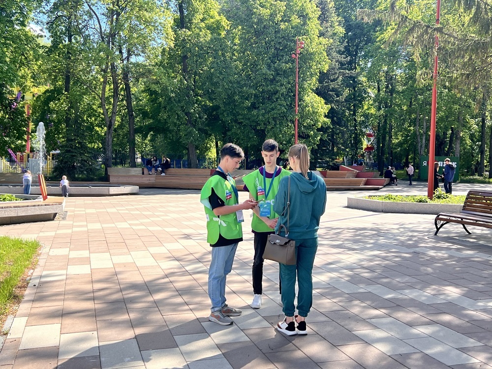 Более 400 пензенцев зарегистрировались в качестве волонтеров для помощи в голосовании за объекты благоустройства