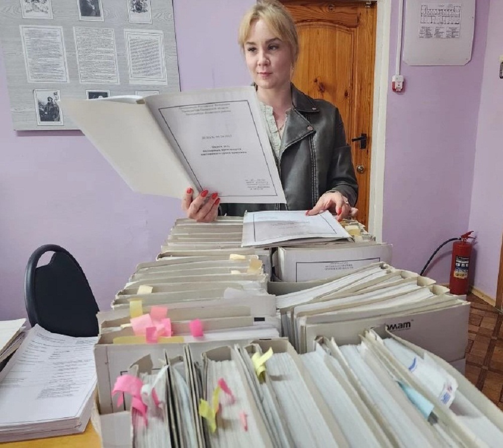 Комплектование архива Иссинского района продолжается