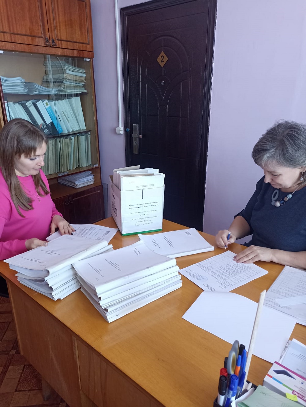 Работа по комплектованию  архива продолжается