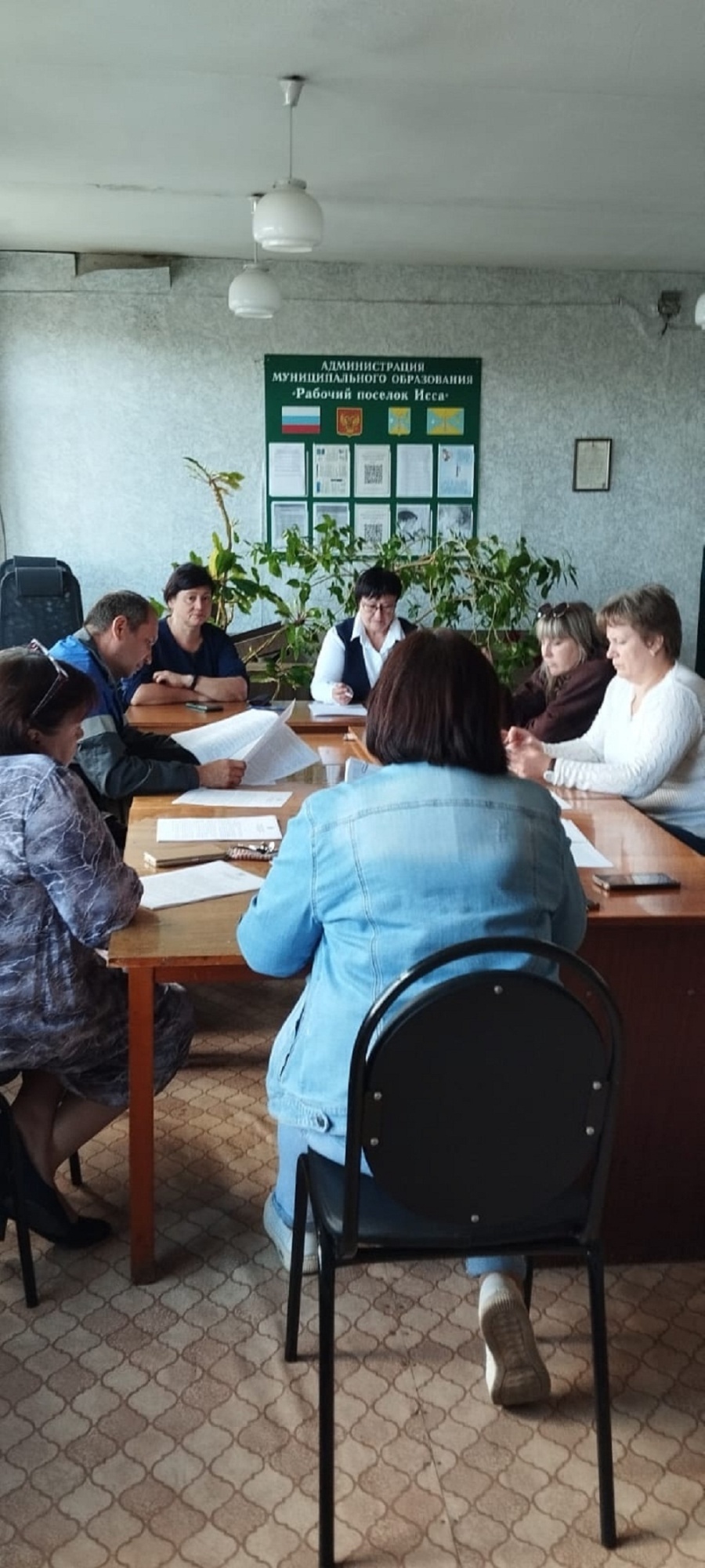 В администрации муниципального образования рабочий посёлок Исса состоялось заседание 21 сессии Комитета местного самоуправления