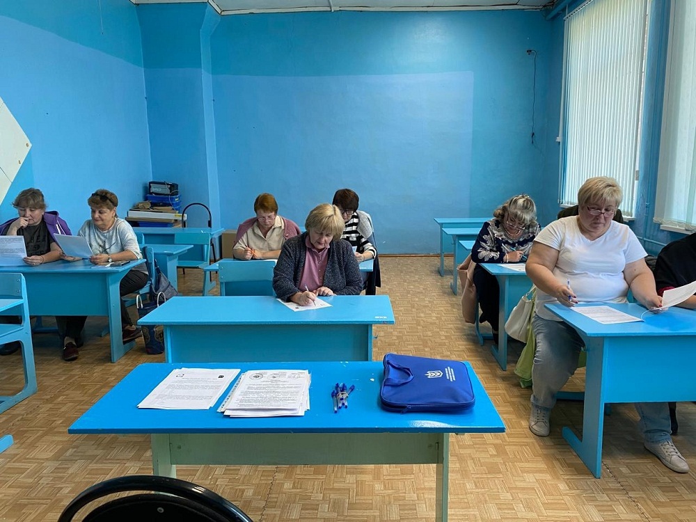 На базе Детско-юношеской спортивной школы прошла просветительская акция — профсоюзный диктант На базе Детско-юношеской спортивной школы прошла просветительская акция — профсоюзный диктант