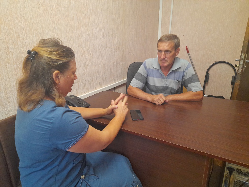 Депутат Собрания представителей Иссинского района Пензенской области Владимир Антонов провел прием граждан 