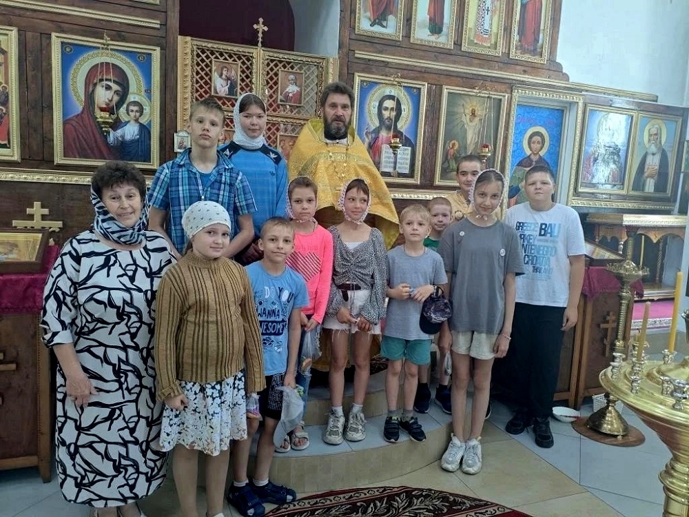 Лагерь "Росинка"  школы с.Уварово: готов к труду и обороне