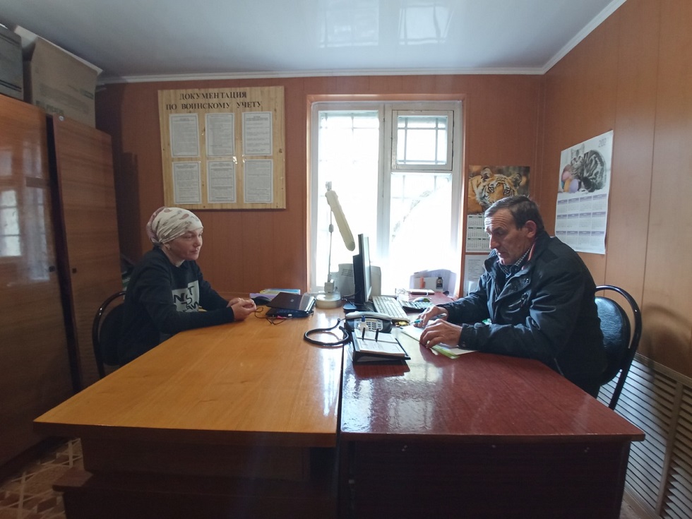 Депутат Собрания представителей Иссинского района Пензенской области Владимир Антонов провел прием населения
