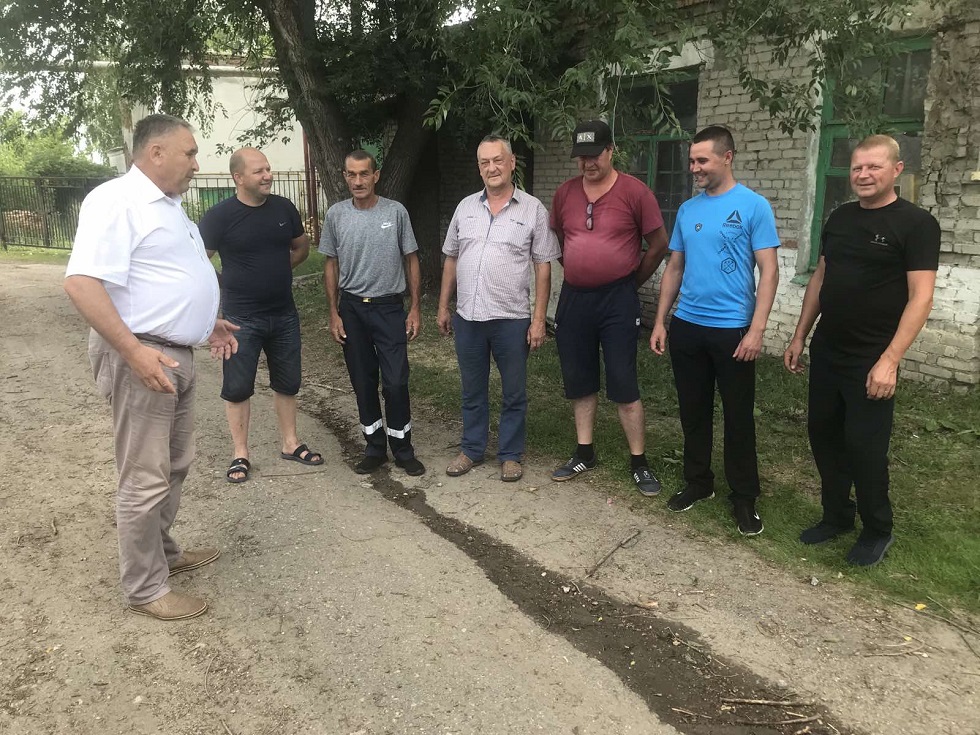 Депутат Собрания представителей Иссинского района Пензенской области Ким Кушаев провел встречу с населением с.Соловцово