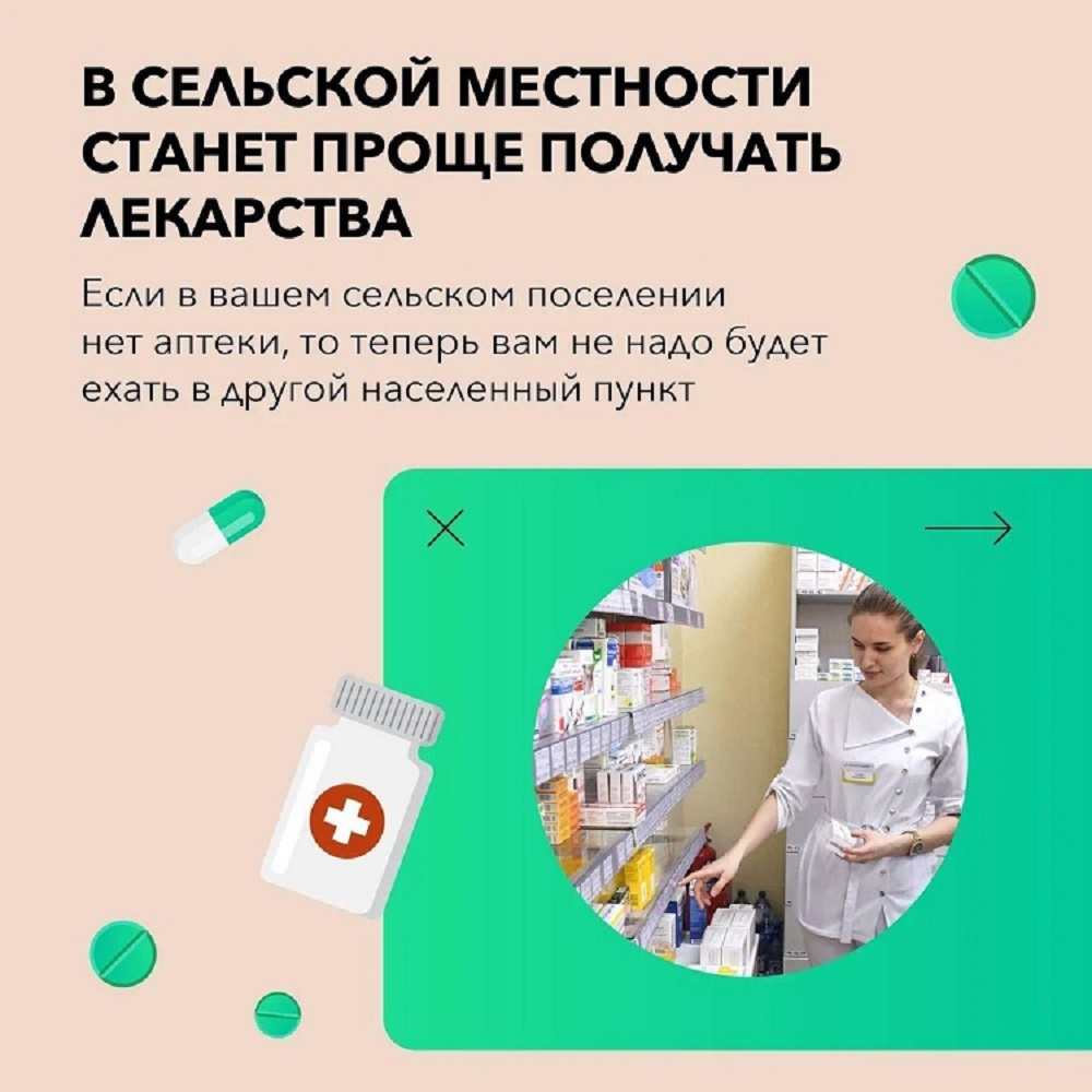 Новые возможности для доступа к лекарствам в сельской местности Новые возможности для доступа к лекарствам в сельской местности