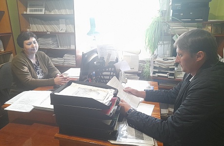Депутат Собрания представителей Иссинского района Пензенской области Алексей Маркин провел прием граждан