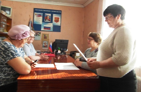 В администрации Соловцовского сельсовета Иссинского района Пензенской области состоялась 81 сессия Комитета местного самоуправления
