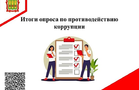 Итоги онлайн-опроса, посвящённого теме противодействия коррупции