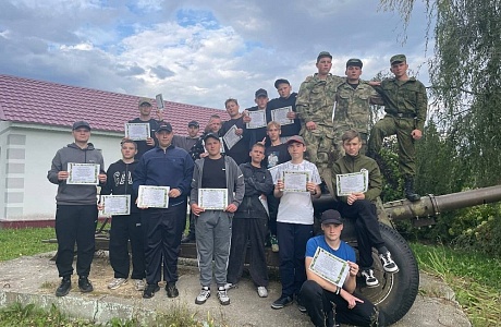 Завершились пятидневные военно-спортивные сборы для десятиклассников!