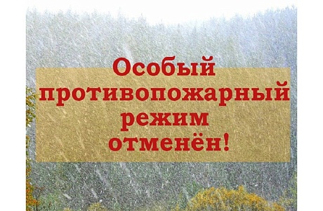С 23 октября 2024 года на территории Пензенской области отменён особый противопожарный режим