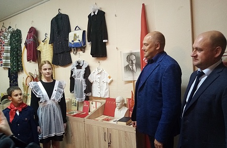 Визит Министра образования Пензенской области в Иссинский район 