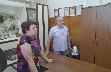 Депутат Собрания представителей Иссинского района Пензенской области Александр Антонов встретился с трудовым коллективом газеты «Вперед»