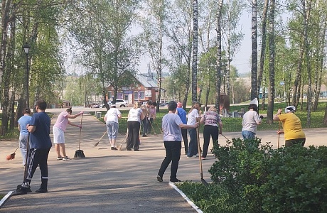 Субботник в преддверии Дня Победы Субботник в преддверии Дня Победы