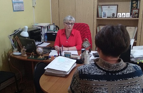 В управлении социальной защиты населения прошел прием граждан