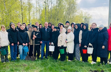 Патриотическая акция «Сад памяти»