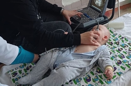 Врачи-специалисты из Пензенской больницы провели диспансеризацию детей первого года жизни в Иссинской участковой больнице