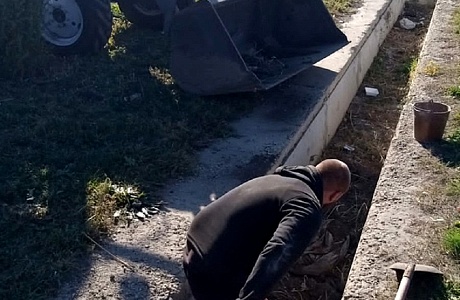 Администрация муниципального образования «Рабочий посёлок Исса» завершила работы по очистке ливневой канализации на улице Калинина в посёлке Исса