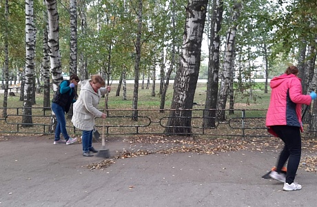 В Иссинском районе прошло благоустройство территорий В Иссинском районе прошло благоустройство территорий