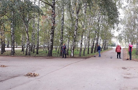 В Иссинском районе проведен субботник по благоустройству территорий