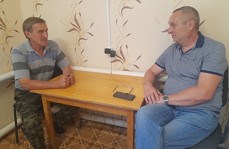 Депутат Собрания представителей Иссинского района Пензенской области Владимир Антонов провел прием граждан 