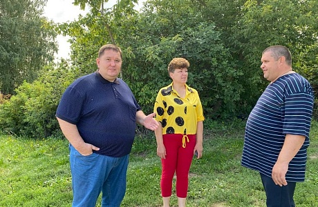 В Иссинском районе проходят встречи с трудовыми коллективами и населением
