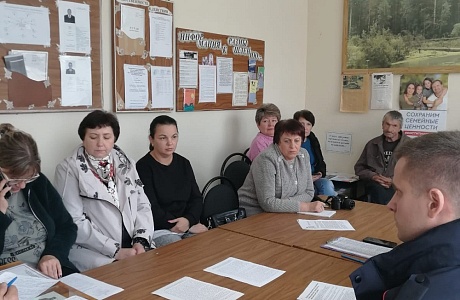 В администрации МО «Рабочий поселок Исса» проведено заседание Совета общественности по профилактике правонарушений