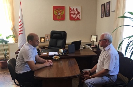 Иссинский район посетил заместитель председателя Избирательной комиссии Пензенской области Алексей Климухин