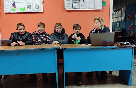 Познавательная игра «Веселый этикет» в библиотеке села Бекетовка