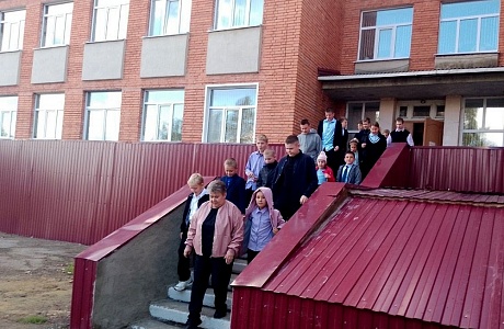 Проведение учебной тревоги в лицее р.п. Исса