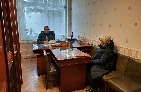 Заместитель главы администрации Александр Прохоров провел прием населения
