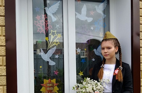 Иссинский район присоединился к Всероссийской акции «Окна Победы»