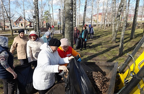 В Иссинском районе проводятся мероприятия по благоустройству территорий