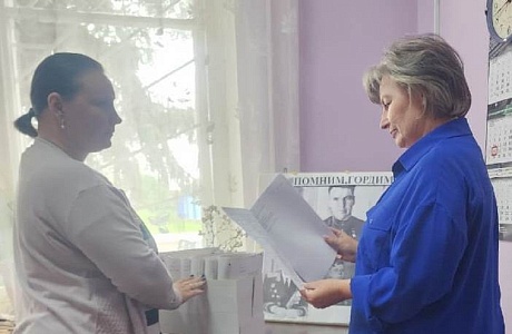 Прием документов от организаций - источников комплектования сектора по делам архива администрации Иссинского района Пензенской области
