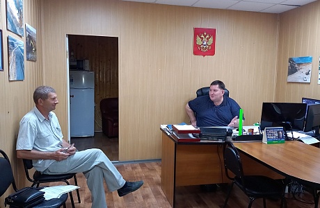 Депутат Собрания представителей Иссинского района Пензенской области Рушан Булатов провел прием граждан 