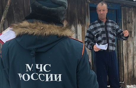 На территории Иссинского района проводятся профилактические рейды по населенным пунктам по обеспечению пожарной безопасности