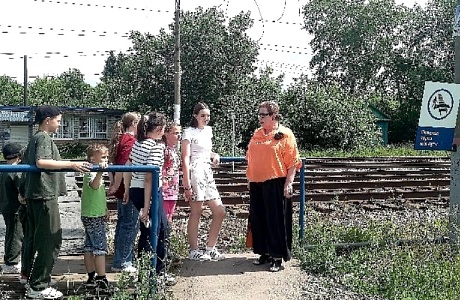 Безопасность в действии: в Булычево прошло мероприятие «Культурный пешеход»