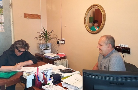 Депутат Собрания представителей Иссинского района Пензенской области Александр Антонов провел прием населения