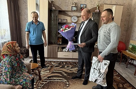 100-летний юбилей отметила недавно жительница Иссы Антонина Агафоновна Кузьмина