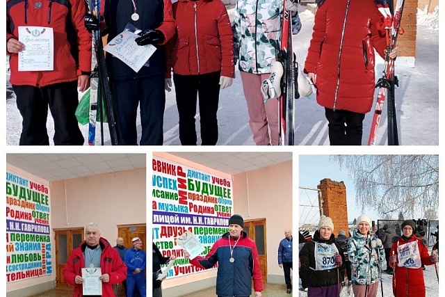 Сотрудники ГБУЗ "Иссинская Участковая больница" приняли участие во Всероссийской лыжне России
