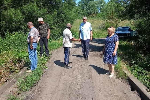 Рабочий визит в с. Бутурлино Рабочий визит в с. Бутурлино