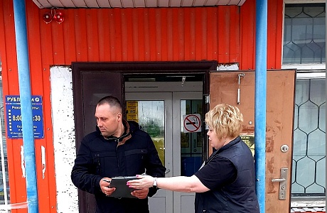 В рабочем поселке Исса Иссинского района проведен очередной рейд по благоустройству