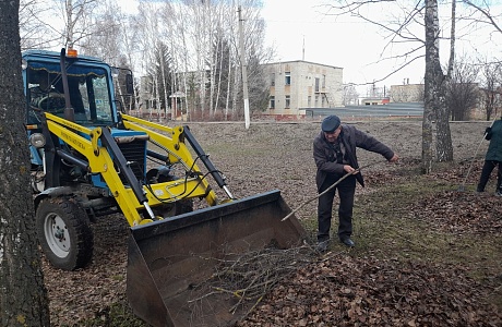 В Иссинском районе проходят мероприятия по благоустройству территорий
